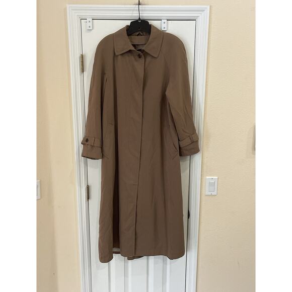 UTEX DESIGN TRENCH COAT SIZE 8 - Picture 1 of 8